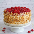 Feine Himbeer-Mandel-Torte (Tarta Artesanal de Frambuesa y Almendra)